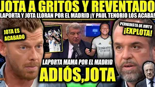 PERIODISTA DE REAL MADRID ACABA CON LA CARRERA DE JOTA JORDI Y LAPORTA POR MAMAR POR LA 15 Y MBAPPÉ