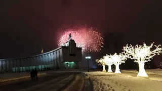 Как я встретил Новый год в Москве