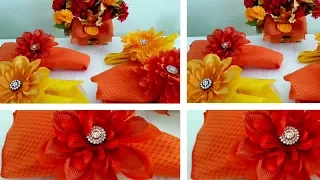 DIY| DOLLAR TREE AUTUMN NAPKIN RING HOLDERS