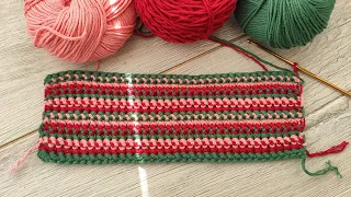 Великолепный узор крючком для ковриков и пледов 🌹 How to crochet a carpet