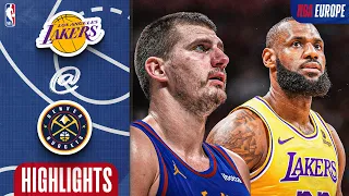 Nikola Jokić Show! 🤩 | Denver Nuggets 119-107 Los Angeles Lakers | Game Highlights