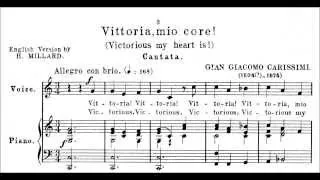 Vittoria, mio core! - G.Carissimi - Instrumental