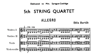 Béla Bartók - String Quartet No. 5, Sz. 102