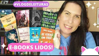 LI 12 EBOOKS DE TODOS OS GÊNEROS LITERÁRIOS | ATUALIZAÇÃO DE LEITURA ✨