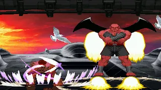 Mugen - Evil Dan vs. MB-02 (Perfect Weapon Mech Sagat)