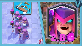 Самая БЫСТРАЯ ВЕДЬМИНА БАБУШКА в МИРЕ! Буст за 2.8 эликсира / Clash Royale