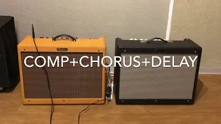 Fender Hot Rod vs Blues Deluxe guitar amp comparison (ENG - sub)