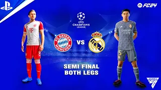 FC 24 - Bayern Munich vs Real Madrid - Semi Final - Both Legs - UEFA Champions League | PS5™ | 4K