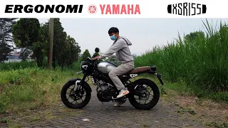 TINY OR COMFORTABLE??? | Yamaha XSR155 Ergonomics Review