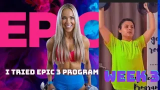 I tried Caroline Girvan 's Epic 3 Program |Week 3 Overview|