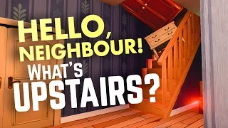 GETTING UPSTAIRS! - Hello Neighbour Secret Glitch (Hello Neighbor Pre Alpha Gameplay)