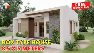 2 - BEDROOM MINIMALIST HOUSE / SIMPLE HOUSE DESIGN IDEA / PINOY HOUSE DESIGN