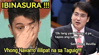 IBINASURA!! Vhong ililipat na sa Taguig. Senator BONG REVILLA may payo.