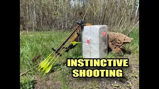 Traditional Archery- HOW I SHOOT A TRADBOW- Instinctive shooting