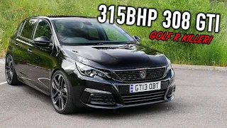 Sam's STAGE 2 Peugeot 308 GTI is a Golf R KILLER!