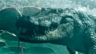 Crawl - Alligator All Scary Scenes I New Alligator Movie 2019 [FHD]