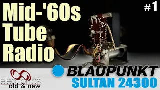 One of the last tube radios made in the mid-60s. Blaupunkt Sultan 24300 restoration pt.1