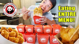 FIRST TIME Trying PANDA EXPRESS Review & SCARY STORY TIME!