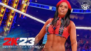 WWE 2K23 Zelina Vega 2021 Hidden MyFaction Model w/ The Doll Theme & GFX Pack | New WWE 2K23 PC Mod