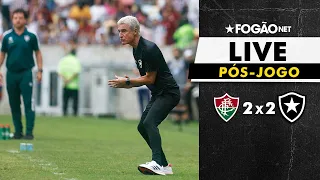 FOGÃONET LIVE: FLUMINENSE 2 X 2 BOTAFOGO (PÓS-JOGO)