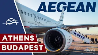 Aegean Airlines | Athens to Budapest | Airbus A320 | Flight experience