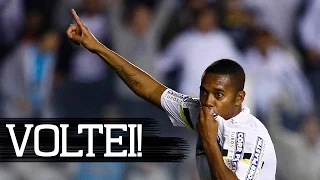 Robinho marca primeiro gol em seu retorno ao Santos