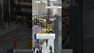 Bus crashes into central London pub