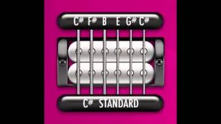 Perfect Guitar Tuner (C# / Db Standard = C# F# B E G# C#)