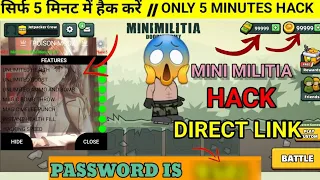 how to hack mini military game |mini militia hack karne ka aasan tarika |#video #minimilitia