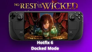 No rest for the wicked steam deck docked mode | performance boost+