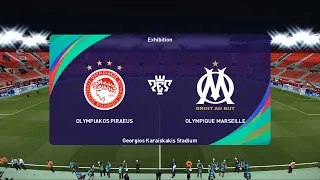 Olympiacos vs Marseille | Georgios Karaiskakis Stadium | UEFA Champions League | PES 2021