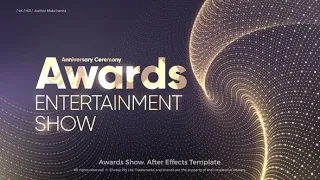 After Effects Template - AWARDS SHOW (Royalty free Awards AE-template & music)