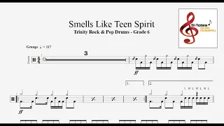 Smells Like Teen Spirit_ Nirvana_ Drums _ Backing Track with Click