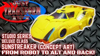 JUST TRANSFORM IT!: Studio Series Deluxe Sunstreaker (Concept Art)