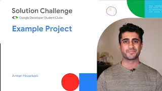2022 Solution Challenge: Example project