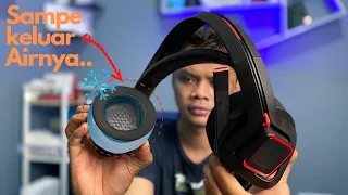 GILA! HEADSET INI ADA COOLINGNYA ! DINGIN BANGET ! Gak pengen lepas, Biar nempel telinga aja..