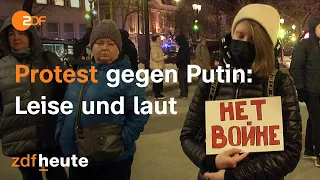 Widerstand in Russland gegen Putins Krieg gegen die Ukraine I auslandsjournal