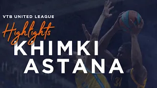 Khimki vs Astana Highlights October, 19 | Season 2020-21