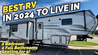 Is this THE NEW BEST RV to live in with 2 Bedrooms?! 2024 Keystone Montana 3915TB