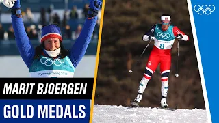 ALL Olympic Medals of Marit Bjoergen! 🇳🇴