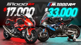 2023 BMW S1000RR vs M1000RR  ┃ What Makes the "M" so Expensive?