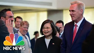 Kevin McCarthy meets with Taiwan’s president despite China’s threats