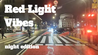 Warsaw Red Light Vibes - Night Edition | Driving 4k