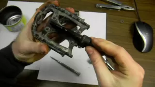 How to Take Apart and Repair Pedals on a Bicycle (Part 1)