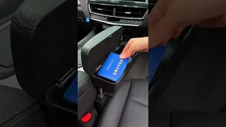 🔥  Product Link in the Comments! 🔥 Auto Seat Gap Organizer with Wireless Charger