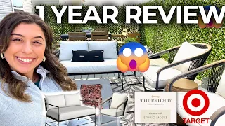 I Did NOT Expect This 🤯 | Target Outdoor Furniture Review 1 Year Later | Hunner's Designs