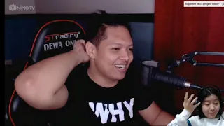 REACTION EVOS FUNI - React QoryGore jadi BAPAK BAYI DAJJAL !!!! - seru-seruan !!!