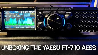 Unboxing the Yaesu FT-710 AESS (video #9 in this series)