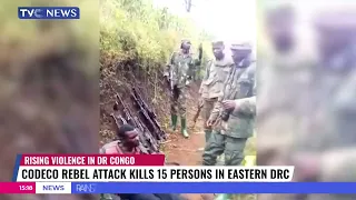 DR Congo Crisis: CODECO Rebel Attack K!lls 15 Persons in Eastern DRC