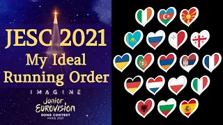 JESC 2021 // My Ideal Running Order